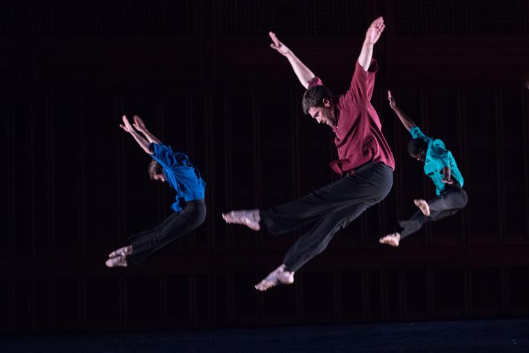 Noah Vinson, Sam Black, and Brandon Randolph in "Numerator," 2017