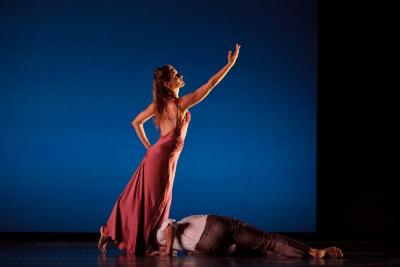 Jenn Weddel and Sam Black in "Jenn and Spencer," 2014