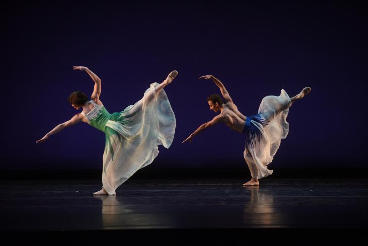 Laurel Lynch and Aaron Loux in "Pacific," 2015