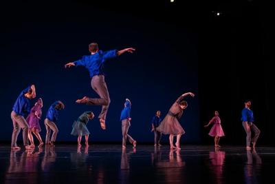 The Dance Group in "The Trout," 2019