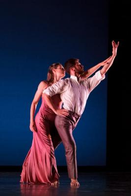 Jenn Weddel and Sam Black in "Jenn and Spencer," 2014