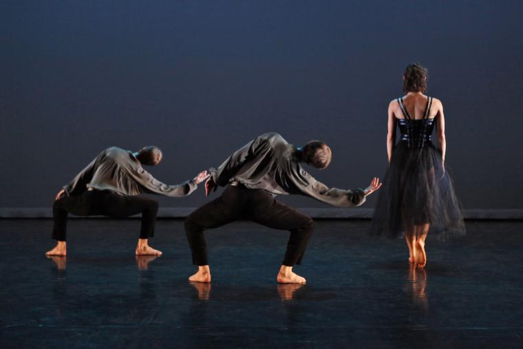 Noah Vinson, Dallas McMurray, and Amber Merkens in "The Muir," 2011