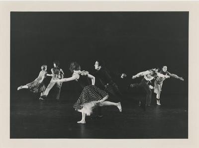 Monnaie Dance Group/Mark Morris in the premiere performance run of "Going Away Party," 1990