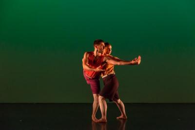 Sam Black and Nicole Sabella in "Words," 2018