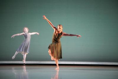 Lauren Grant and Julie Worden in "Sweet Bird" from "L'Allegro, il Penseroso ed il Moderato," 2010