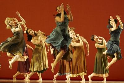 Lauren Grant, Michelle Yard, and Maile Okamura in "L'Allegro, il Penseroso ed il Moderato," 2013