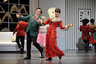 Mark Morris and Amber Merkens in "The Hard Nut," 2010