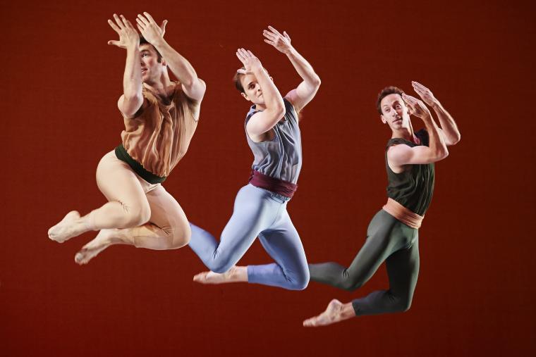 Sam Black, Dallas McMurray, and Aaron Loux in "L'Allegro, il Penseroso ed il Moderato," 2013
