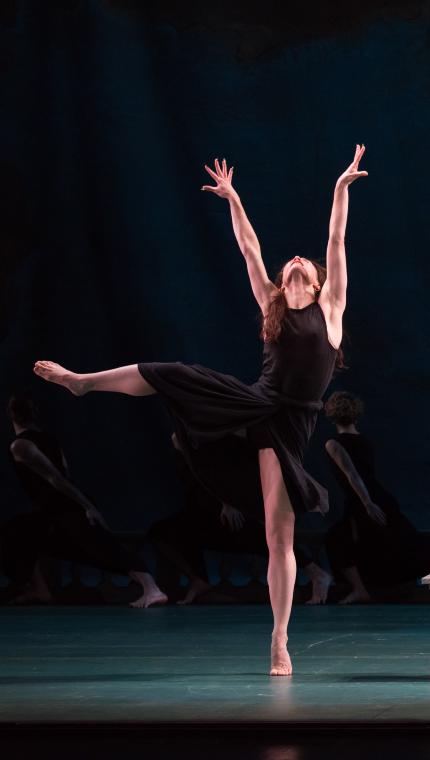 Laurel Lynch in "Dido and Aeneas," 2017