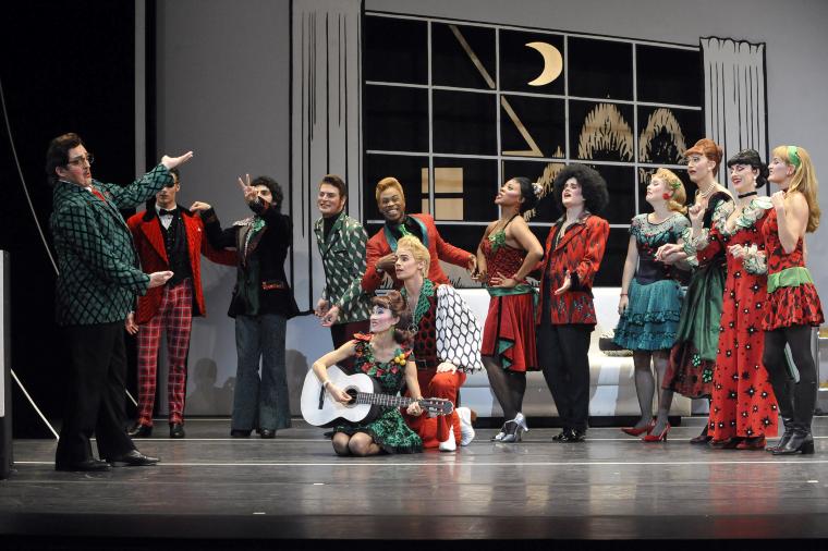 The cast of "The Hard Nut," 2010