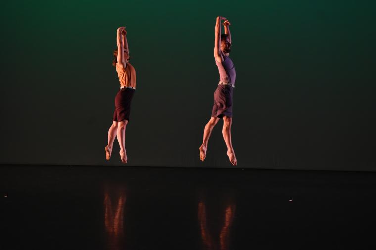 Nicole Sabella and Brian Lawson in "Words," 2018