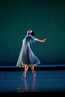 Maile Okamura in "L'Allegro, il Penseroso ed il Moderato," 2014