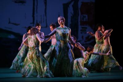 Lesley Garrison in "Acis and Galatea," 2014