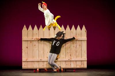 Aaron Loux and Dallas McMurray in "Renard," 2011