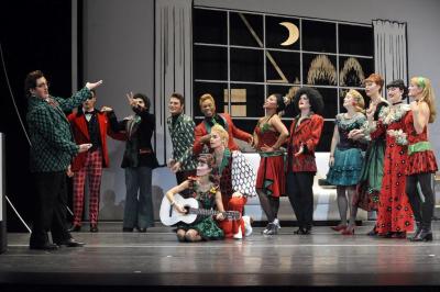 The cast of "The Hard Nut," 2010