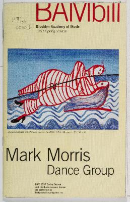 Program for Brooklyn Academy of Music (Brooklyn, NY) - April 15-20, 1997