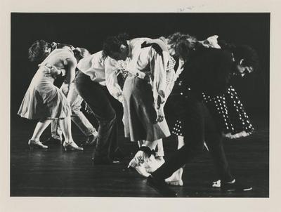 Monnaie Dance Group/Mark Morris in the premiere performance run of "Going Away Party," 1990