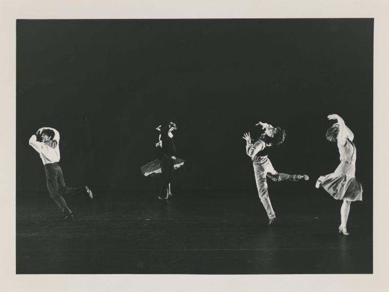 Monnaie Dance Group/Mark Morris in the premiere performance run of "Going Away Party," 1990