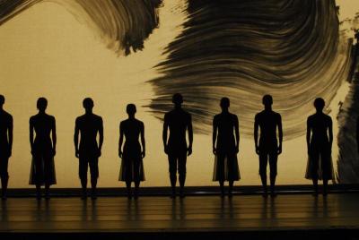 The company in "Mozart Dances," 2006