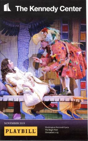 Program for "Pepperland," The John F. Kennedy Center for the Performing Arts - November 13-16, 2019