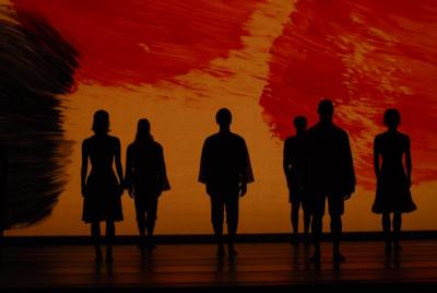 The company in "Mozart Dances," 2006