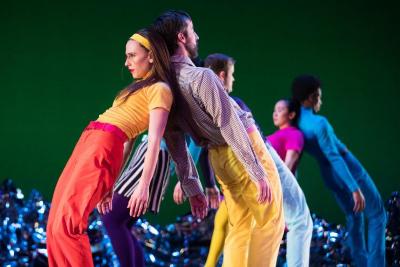 Sarah Haarmann and Brian Lawson in "Pepperland," 2018