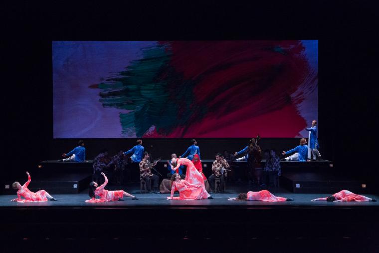 The Dance Group in "Layla and Majnun," 2017
