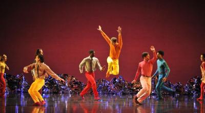 The company in the premiere performance run of "Pepperland," 2017