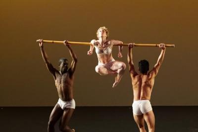 Brandon Randolph, Lauren Grant, and Domingo Estrada, Jr. in "Cargo," 2016