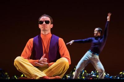 Noah Vinson and Dallas McMurray in "Pepperland," 2018