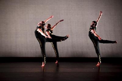 Rita Donahue, Chelsea Lynn Acree, and Brian Lawson in "A Choral Fantasy," 2012