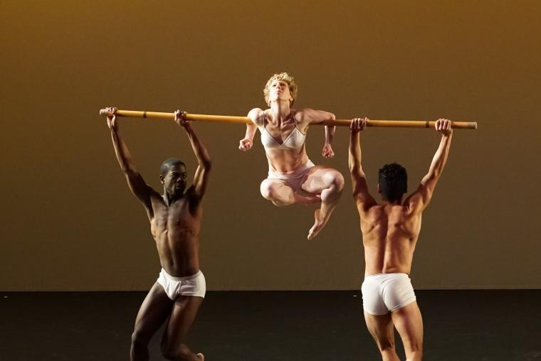 Brandon Randolph, Lauren Grant, and Domingo Estrada, Jr. in "Cargo," 2016