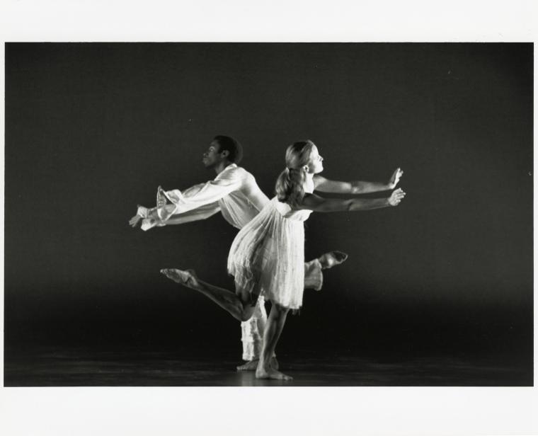 Charlton Boyd and Julie Worden in "I Don't Want to Love," 1997