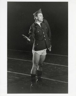 Donald Mouton in "Deck of Cards," 1987