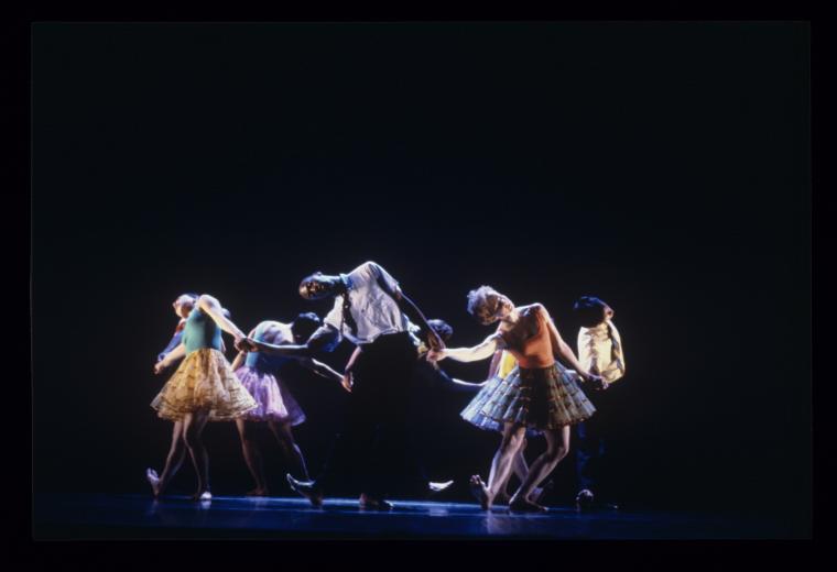 Kraig Patterson and Megan Williams in "My Party," 1993