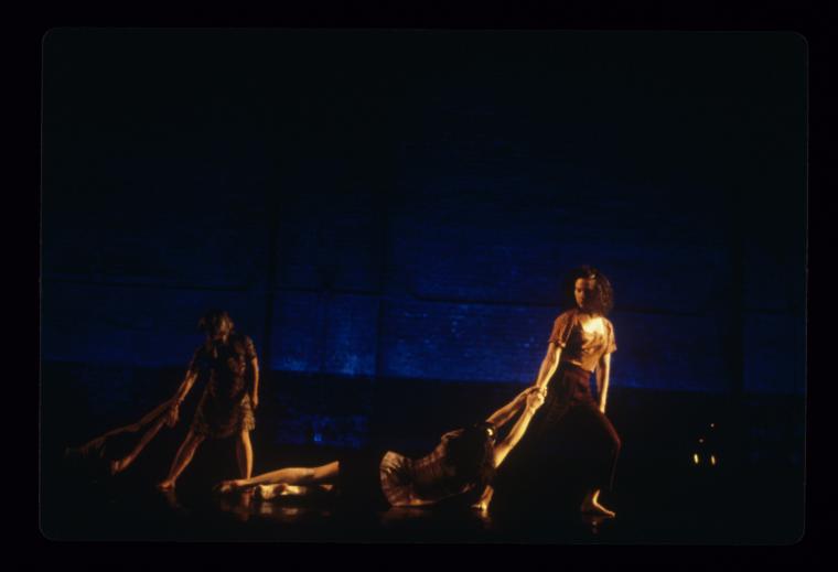 Mireille Radwan Dana and Rachel Murray in "Home," 1993