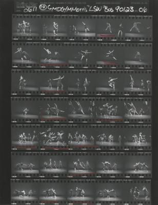 Contact sheet for Dance Umbrella (Boston, MA) - June 12-17, 1990