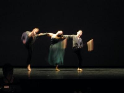 Billy Smith, Claudia McDonald, and Kanji Segawa in "Cease Your Funning," 2009