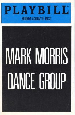 Program for Brooklyn Academy of Music (Brooklyn, NY) - November 12-15, 1986