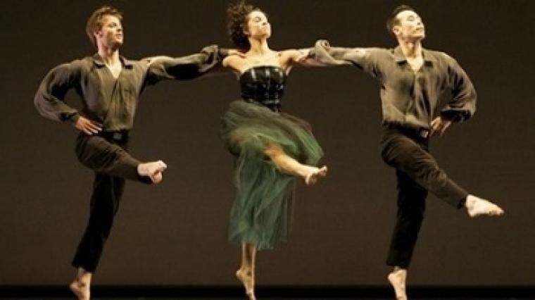 Billy Smith, Claudia McDonald, and Kanji Segawa in "Cease Your Funning," 2009