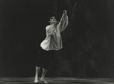 Mark Morris in "Love, You Have Won" on the set of "Great Performances," 1986