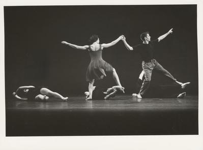 Ruth Davidson and Joachim Schlömer in "New Love Song Waltzes," 1989