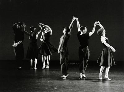 Monnaie Dance Group/Mark Morris in the premiere performance run of "Love Song Waltzes," 1989