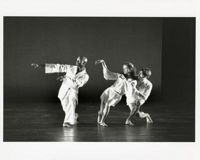 Joe Bowie, Marianne Moore, and Shawn Gannon in "I Don't Want to Love," 1997