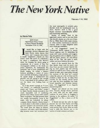 New York Native - February 1982