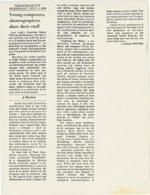 The Durham Sun - July 1984
