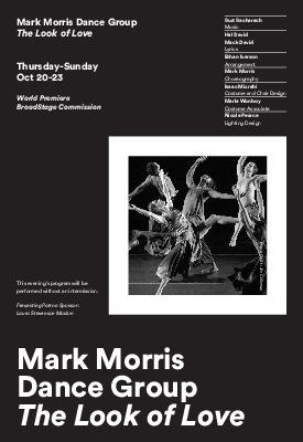 Program for “The Look of Love,” BroadStage - October 20-23, 2022