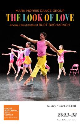Program for “The Look of Love,” Gogue Performing Arts at Auburn University - November 8, 2022