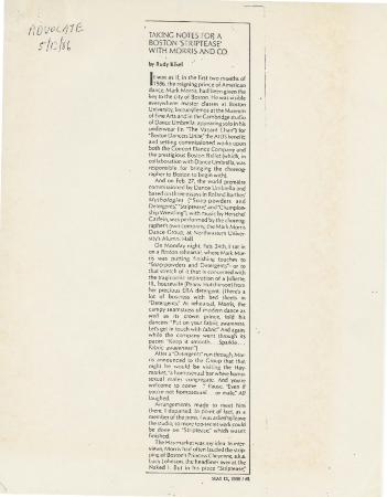 The Advocate - May 1986