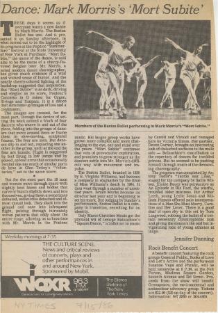 The New York Times - July 1986